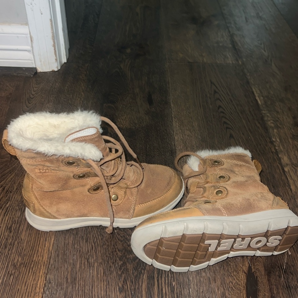 Sorel Tan Winter & Rain Boots